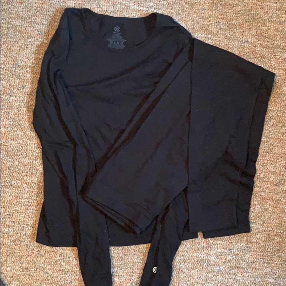 Girls champion large base layer set